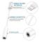 2-pack Apple Lightning till 3,5 mm hörlursuttag Adapterkontakt Aux Audio Hörlurar/Hörlursdongle Stereokabel för Iphone 7/7 Plus/8/8 Plus/x/xs