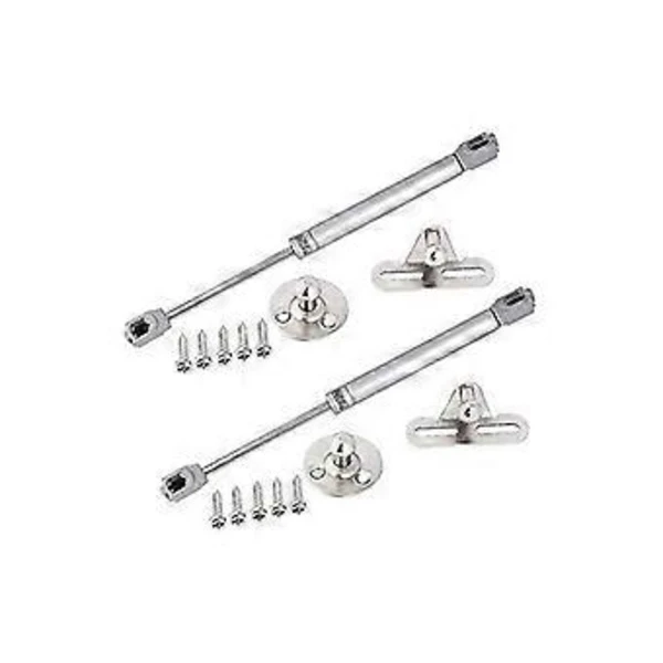 Vrins Gasfjädrar för Lyft av Dörr Skåp Möbel Kök Stötdämpare Gångjärn, 150N/15kg 270 mm, 2-pack