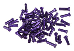 60 st 2 mm diameter mountainbike lång 12 mm cykel ersättningstillbehör Purple