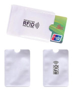 3-pack RFID-ficka / RFID-skydd för kreditkort i aluminium