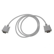 VGA DB15 Han till RS232 DB9 Han Adapterkabel / Video Graphic Förlängningskabel (Vit, 1.4M)