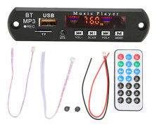 Bluetooth 5.0 Ljudavkodningskort Modul Stabil DC12V Avstängningsminne Förlustfri Avkodningskort Modul för Bilar Minneskort