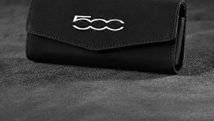 Bil Glasögonfodral Solglasögon Förvaringsbox Clip För Fiat 500 500l 500x 500e Abarth 2022 2023 2021 Läder Motorfordons Interiörbeslag (FMY) Black