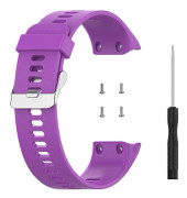 Silikon Sportklockarmband Kompatibelt med Garmin Forerunner 35 30 ForeAthlete 35J Forerunner 35J