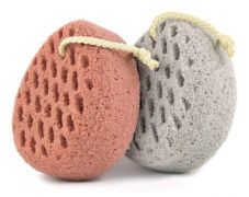 Mjuk Badsvamp Skonsam Lugnande Kroppssvamp Naturfiber Exfolierande Duschsvamp För Kvinnor Män Barn
