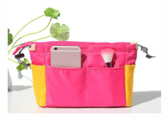Organizer Insert Bag Handväska Liner ROSE RED rose red