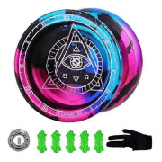 Yoyo Professionell Tävlingsnivå YOYO Boll Enkel Metall Legering YOYO Boll