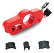 Motorcycle Handlebar Lock Heavy Duty Adjustable with 2 Keys, Anti-theft