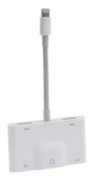 Lightning Multifunktionsadapter Mobilt Ethernet-kort för Apple