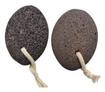 2-pack naturlig lava pimpsten - Hård hud-borttagare för fötter, hälar och