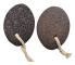 2-pack naturlig lava pimpsten - Hård hud-borttagare för fötter, hälar och