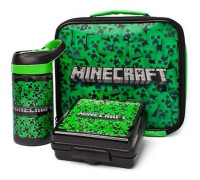 Minecraft Lenticular Creeper Lunchväska Set