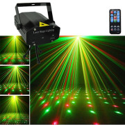 Mini Färgstroboskop Projektor Stjärnhimmel Laser Hemfest Scen