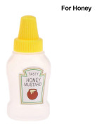 Mini portabel liten såsbehållare Tomatssåssalladsdressing Honey