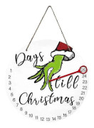 Jul Adventskalender, Handfigurpekare, MDF-trä