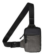 Axelväska och ryggsäck för män och kvinnor, bröstväska, Crossbody-väska Sling Bröstväskor, Sport Fitness Bröstväska för arbete
