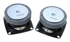 2-tums högtalare, 4 Ohm 10W för Bluetooth-kompatibel teaterhögtalare