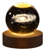 Bright Starry Sky Crystal Ball Lamp, Projection Atmosphere Lamp