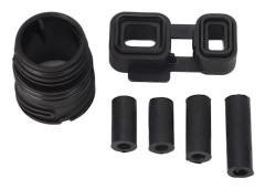 6PCS Automatisk växellådspackningssats Läckagesäker gummi flexibel 0734317372 för E90 E92 E93 E60