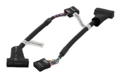 2-pack Usb 3.0 Till Usb 2.0 Adapterkabel Datorkabelkontakter Moderkortskabel 20pin Hane Till 9pin Hona