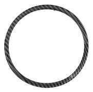Interiör Växelspak Trim Skydd Ring Kolfiberstil Konsol Växelspak Ram Klistermärke för Cooper R54 R56