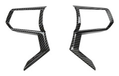 2 st Rattkåpa Dekorationsram Trim Ersättning för Mitsubishi Outlander 2023
