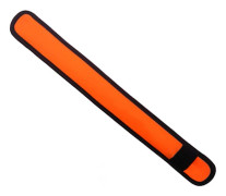 Cykelklämmor Reflexband Reflexremsor För Kläder Sport Reflexarmband Reflexsäkerhetsring (Orange)