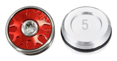 2 st Golfputtervikter Kompatibla med Odyssey Stroke Lab Putterklubbhuvuden 5 grams Red