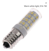 E14 5W 7W AC220V Mini LED Majslampa Ljuskrona Spotlight Refrig Warm Light 7W