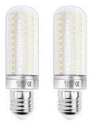 LED-lampa av majstyp, 32 watt, E27 Edison-skruvsockel, vitt ljus, ej dimbar, 2-pack