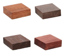 Träsvarvsämnen Träringsmaterial för DIY 4 st Hantverksmaterial