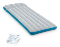 Enkel luftmadrass 189x72x20 cm, PVC, velouryta