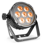 Beamz BT280 Flat Par 7x10W 6in1 DMX IRC