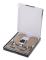 Adjustable Car Headrest with Side Cushions Memory Foam Beige Universal