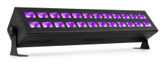 BUV243 UV BAR MED DMX 2X 12 LYSDIODER BeamZ BUV243 blacklight bar - 24 x 3 Watt UV LEDs - DMX - Stroboskop funktion