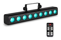 Kraftfull och färgstark LED-väggljusbar för fester, scen och events Fuzzix ORION Party Wall Bar RGBW