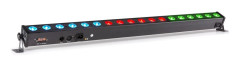 BeamZ LCB183 DMX LED-bar med 18x 4W RGB-lysdioder i 3 sektioner