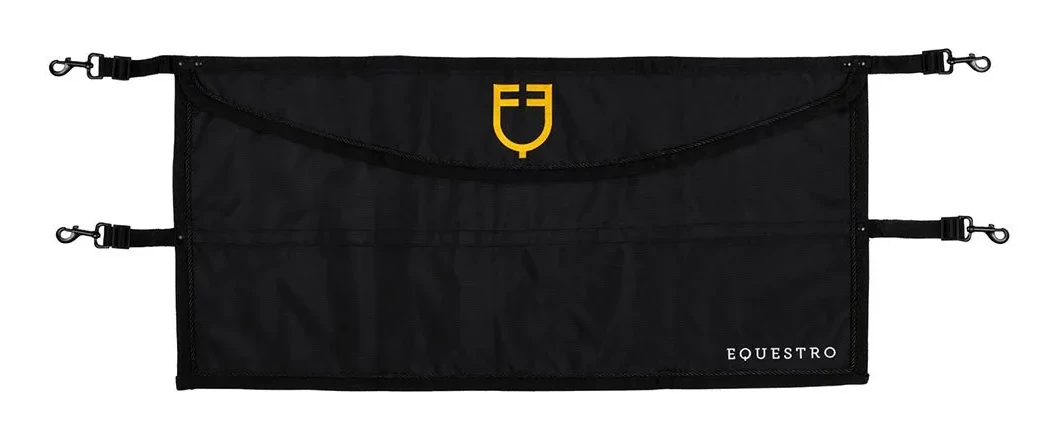 Equestro Broderad Logostabilvakt Svart