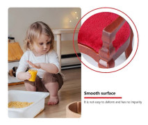 Mini Prydnad Trästol Möbelmodell för Dekoration 1 st