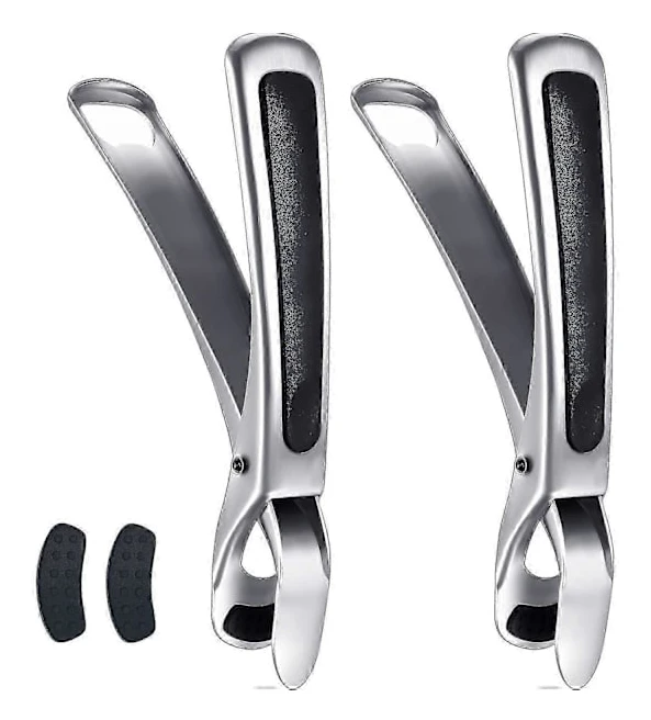 Tallrik Grip Kompatibla Tillbehör, Air Fryer Pans Gripper, Varm Platta Skål Retriever För Mikrovågsugn Brödrost Ugn Ångkokare, Tvåpack