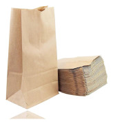 Kraft paper bags made of strong paper, used as bags, paper bags,