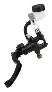 22mm 7/8\" Universal Motorcykel Hydraulisk Styre Broms Pump Cylinder Master Kopplingshandtag Vänster
