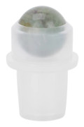 Eterisk Olja Roller Insatser Naturlig Ädelsten Ersättning Roller Ball Insatser för 10ml Flaskor Fluorit