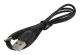 USB-laddningskabel för Seago Sonic eltandborste SG-958 DC-kabel Svart