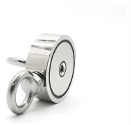 Magnetfiskeset N52 Neodymium - 960 Lbs Superstark Sällsynt Jordartsmetall Neodymium med 10m Rep Dubbelsidig Återvinningsmagnet för Skattjakt-FY