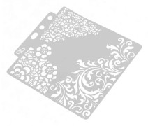 DIY Lagerstencil Väggmålning Scrapbook Färgläggning Prägling Album Dekor