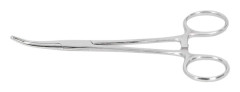 Hemostatisk tång 14 cm rostfritt stål böjd spets tång husdjurshår pincett boskapsförsörjning