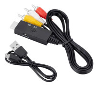 Ljudkonverteringslinje Plug and Play Stabil Utgång Stark Prestanda Bra Återgivning Klart Ljud Dataöverföring HDMI-kompatibel till AV HD-kompatibel
