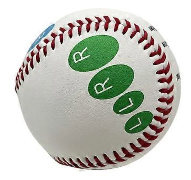 Träningsbaseboll med markeringar för fingerplacering, basebollträningsutrustning för greppinlärning och förbättrad träning