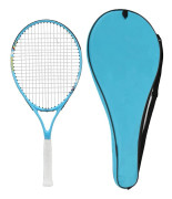 25 tums tennisracket aluminiumlegering tennisracket med bärväska för tonåringar nybörjare